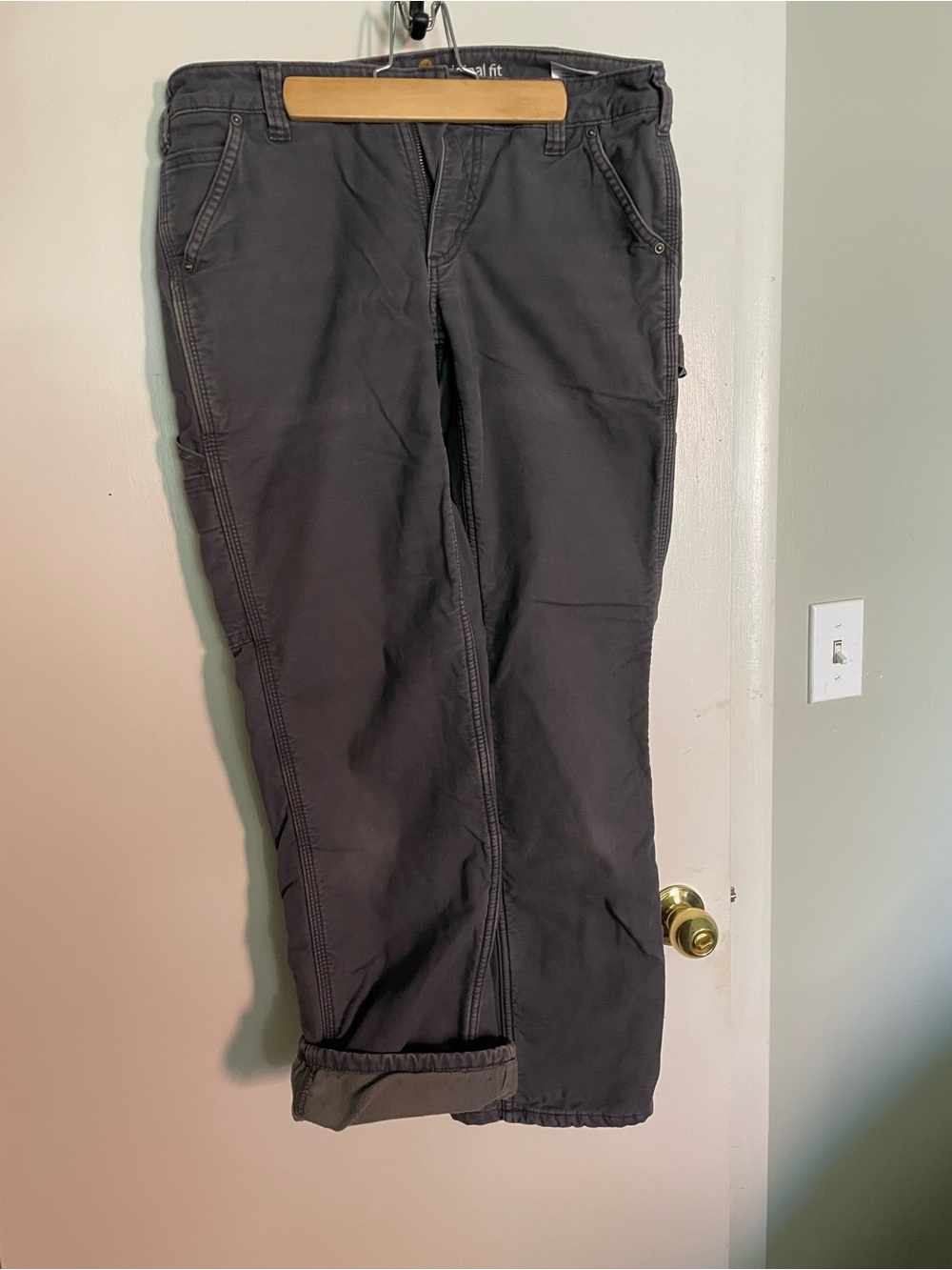 Women’s fleece lined Carhartts
